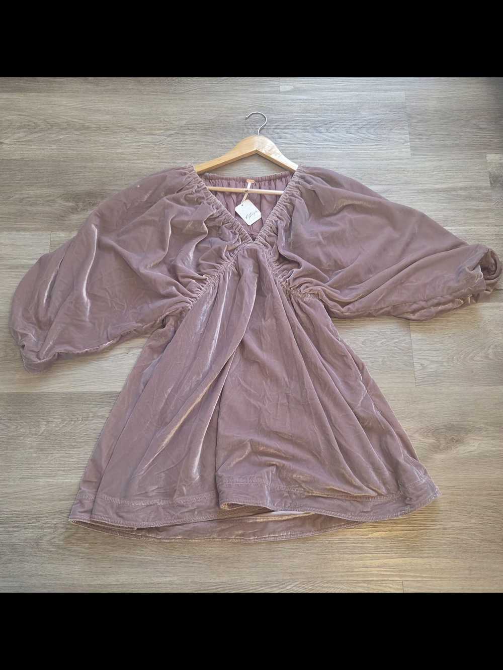 Free People Free People Portia Velvet Size M - Picture 2 of 8
